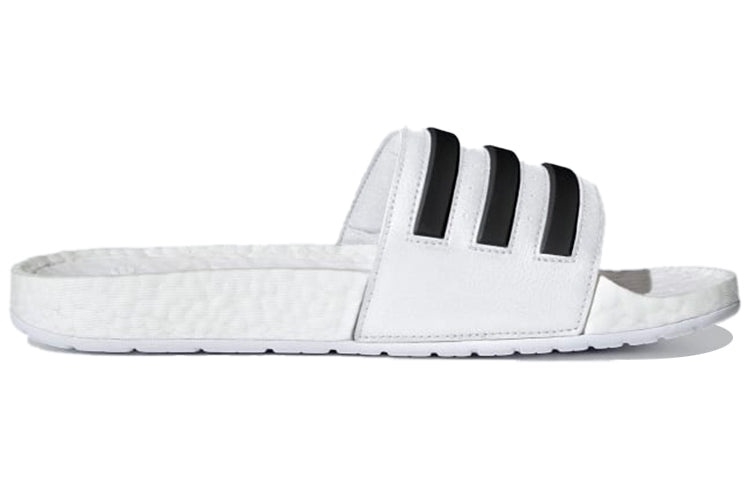 adidas Adilette Boost Slides 'White Black Stripes' FY8155 - 2