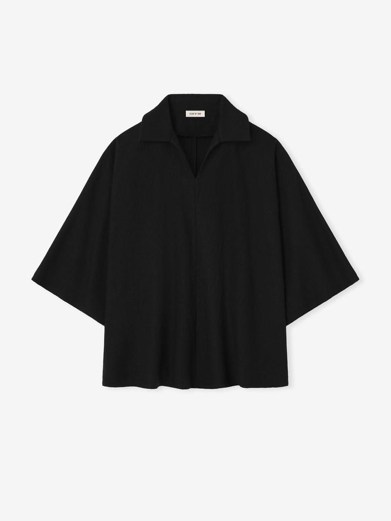 Virgin Wool Polo Shirt 1