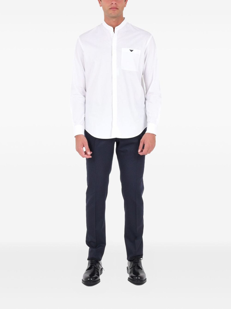 EMPORIO ARMANI logo-detail shirt outlook