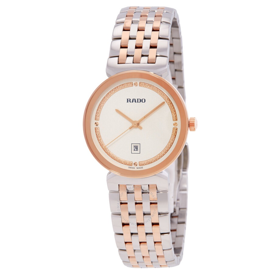 Rado - Rado Florence Quartz Champagne Dial Ladies Watch R48913403 - 1
