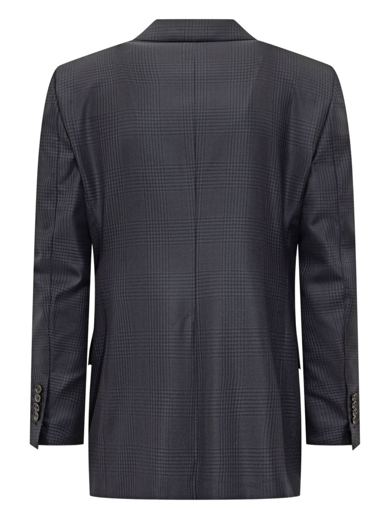 TOM FORD checked two-button jacket outlook