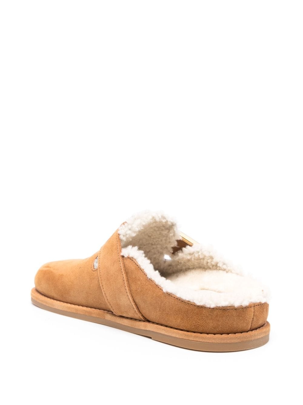 Fendi Feel suede slippers - 3