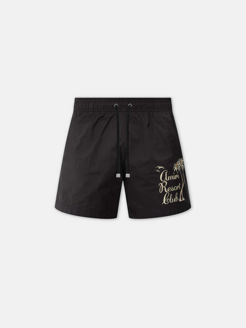 AMIRI TWISTED PALMS SWIM TRUNK 1