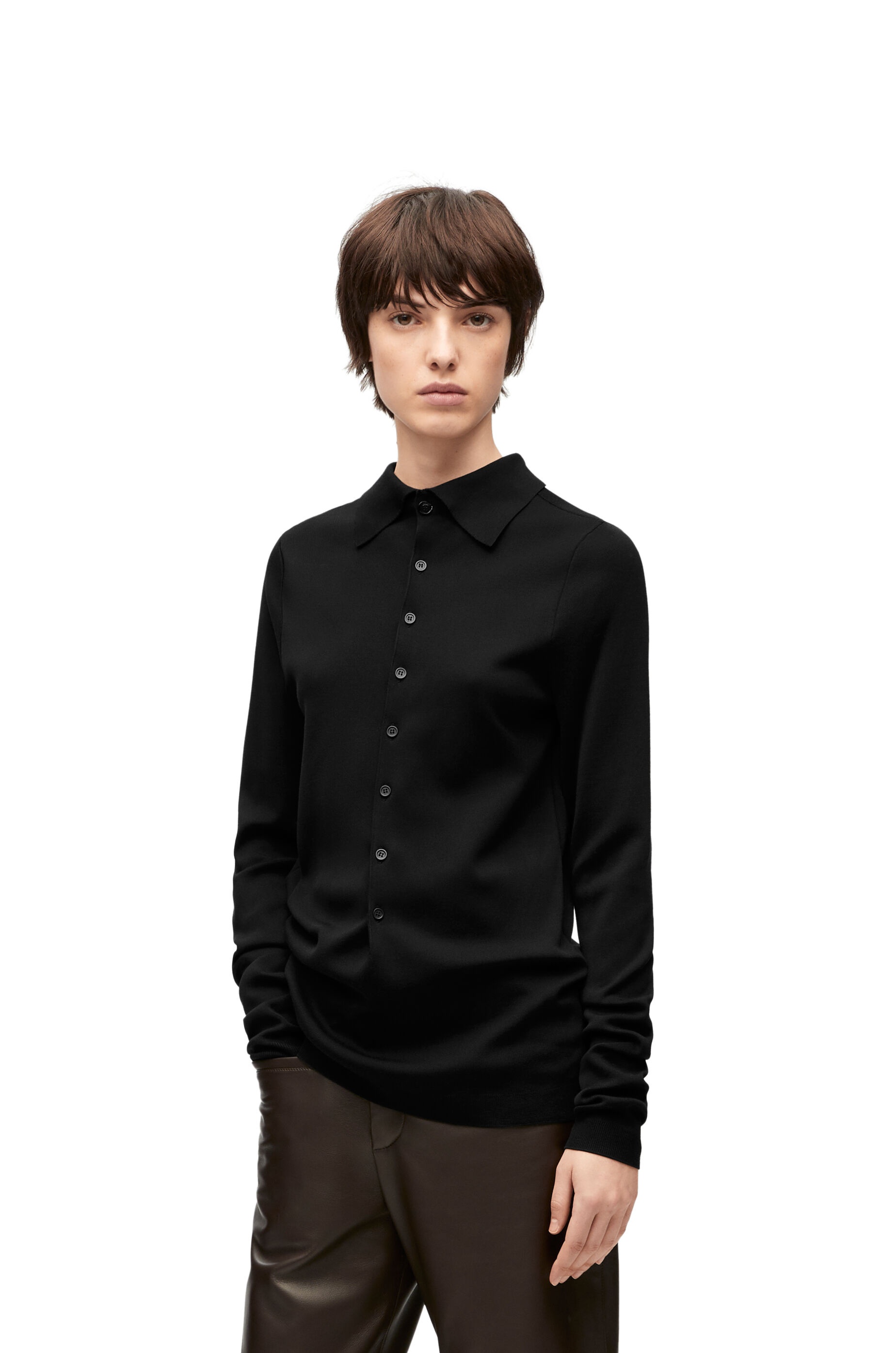 Back to front sweater in silk - 4