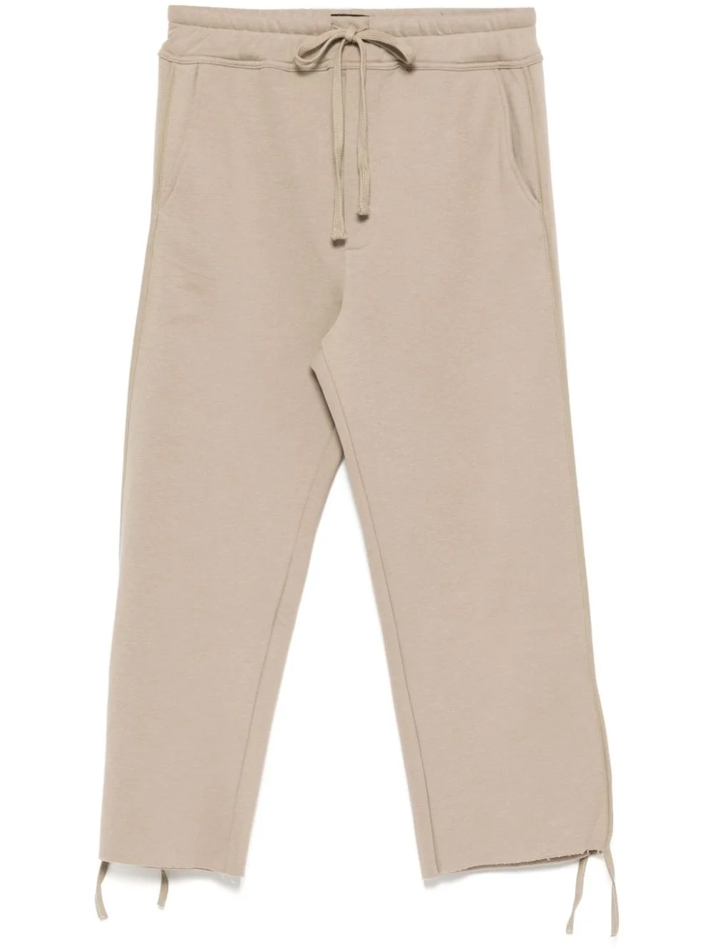 drop-crotch sweat trousers - 1