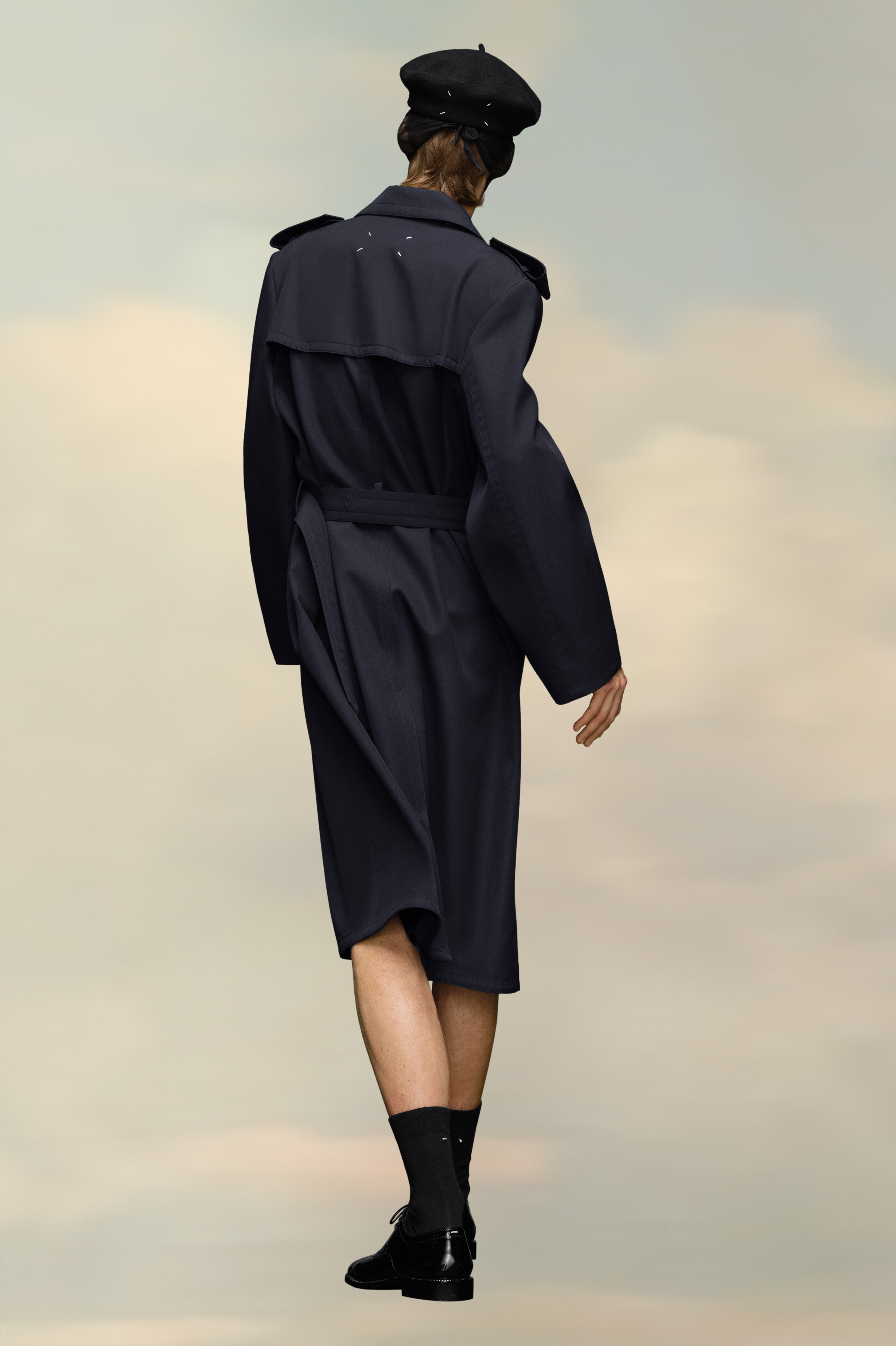 Belted Trench Coat - 3
