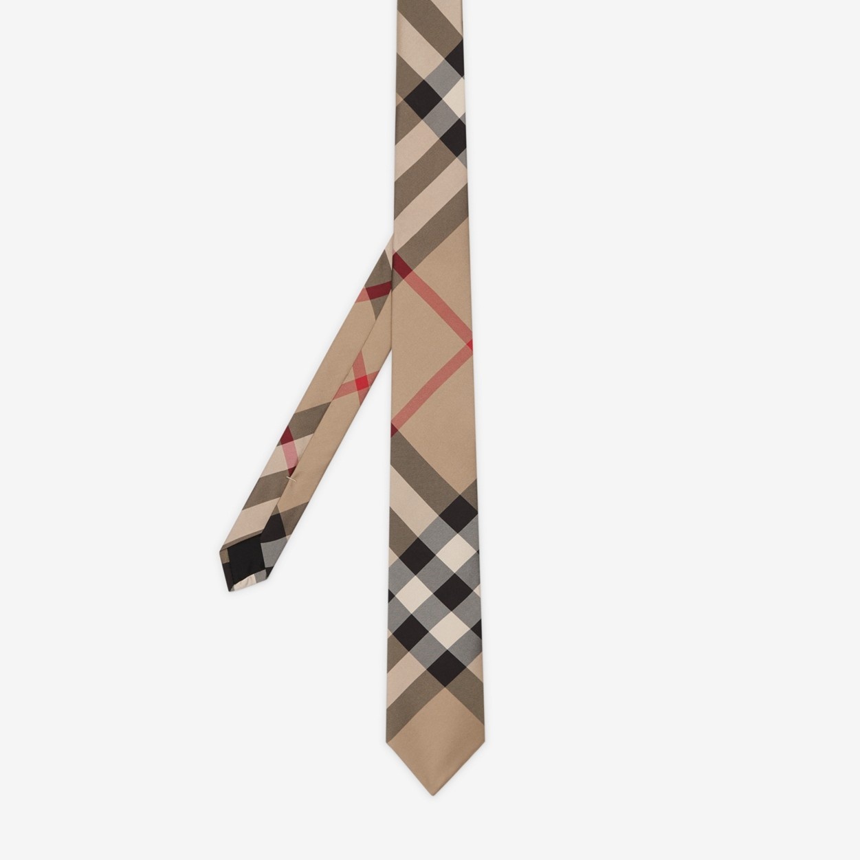 Classic Cut Check Silk Tie - 2