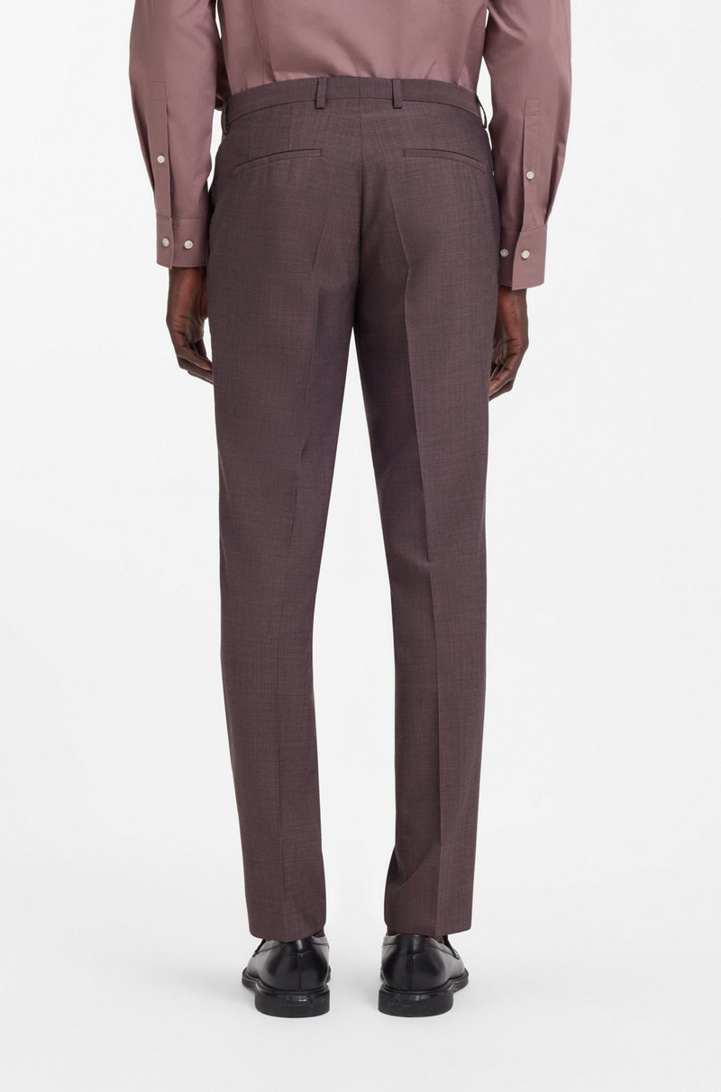 TWO-PIECE EXTRA-SLIM-FIT SUIT IN WOOL-BLEND POPLIN 7