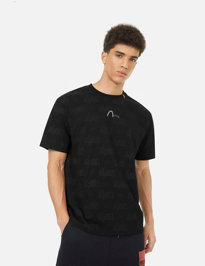 Allover logo print Fashion Fit T-shirt 6