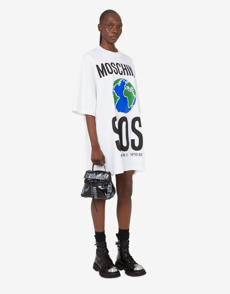 MOSCHINO TIE ME SMALL HAND BAG 4