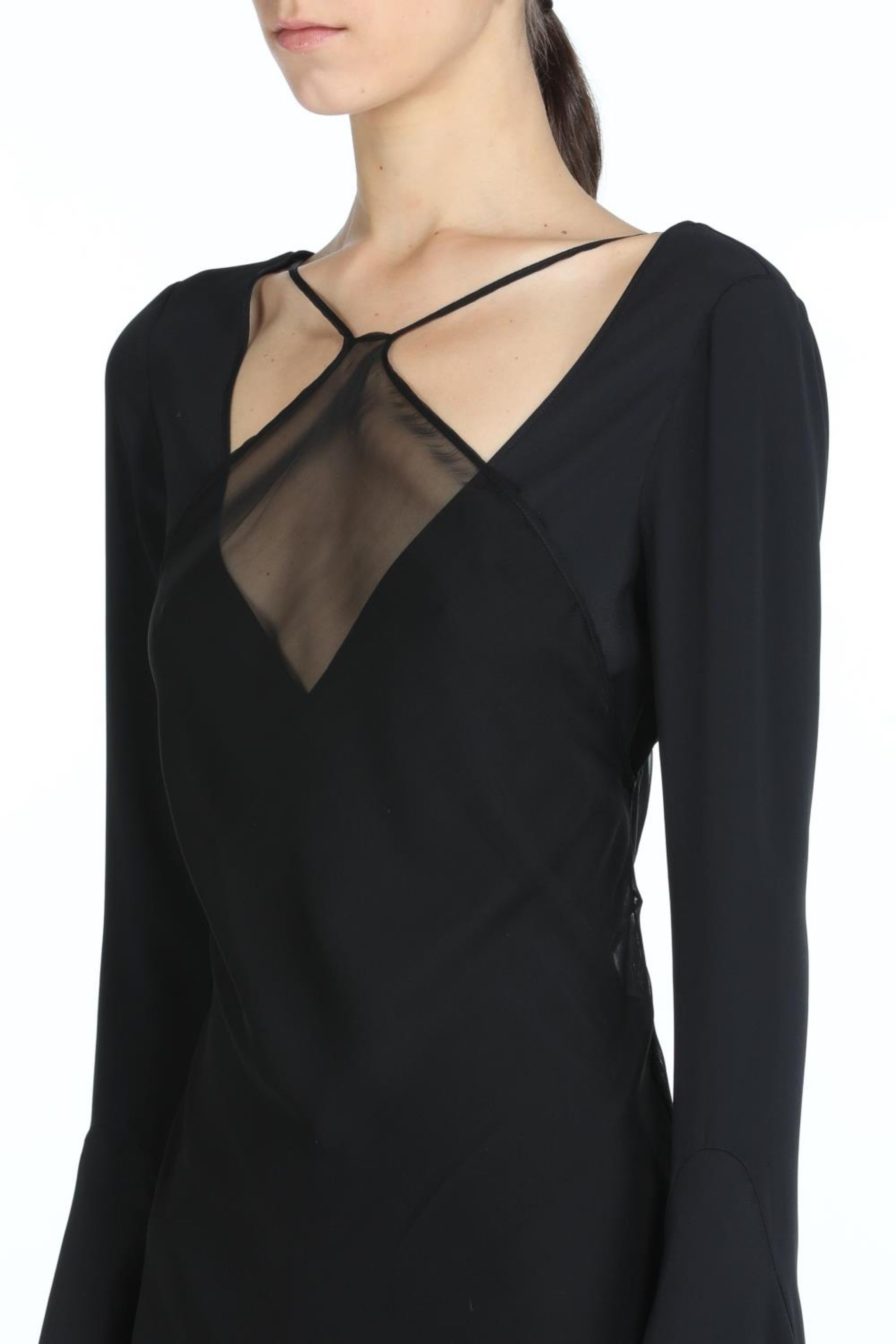 SILK MAXI DRESS - 4