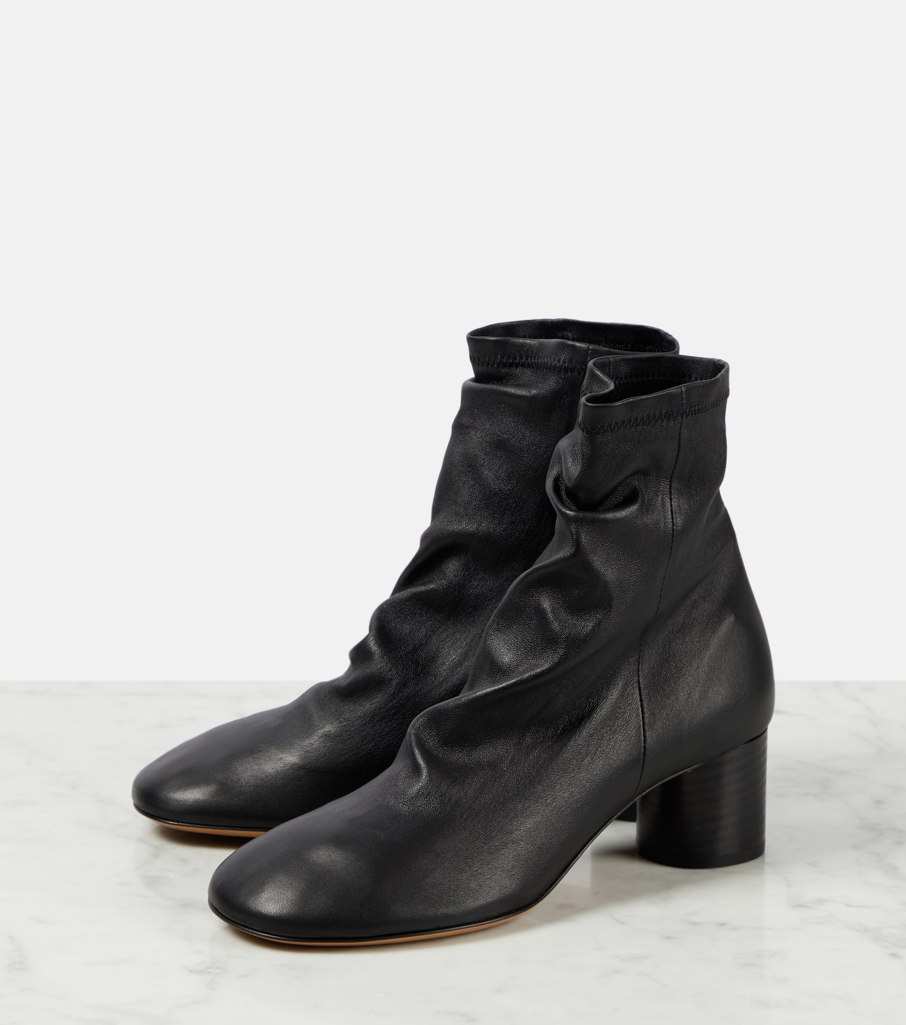 Laeden leather ankle boots - 5