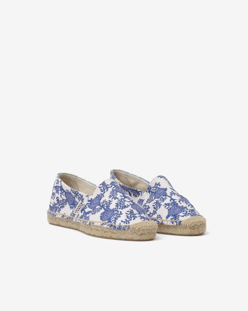 CANAE PRINTED CANVAS ESPADRILLES - 3