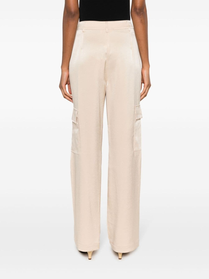 straight-leg satin-finish trousers 4