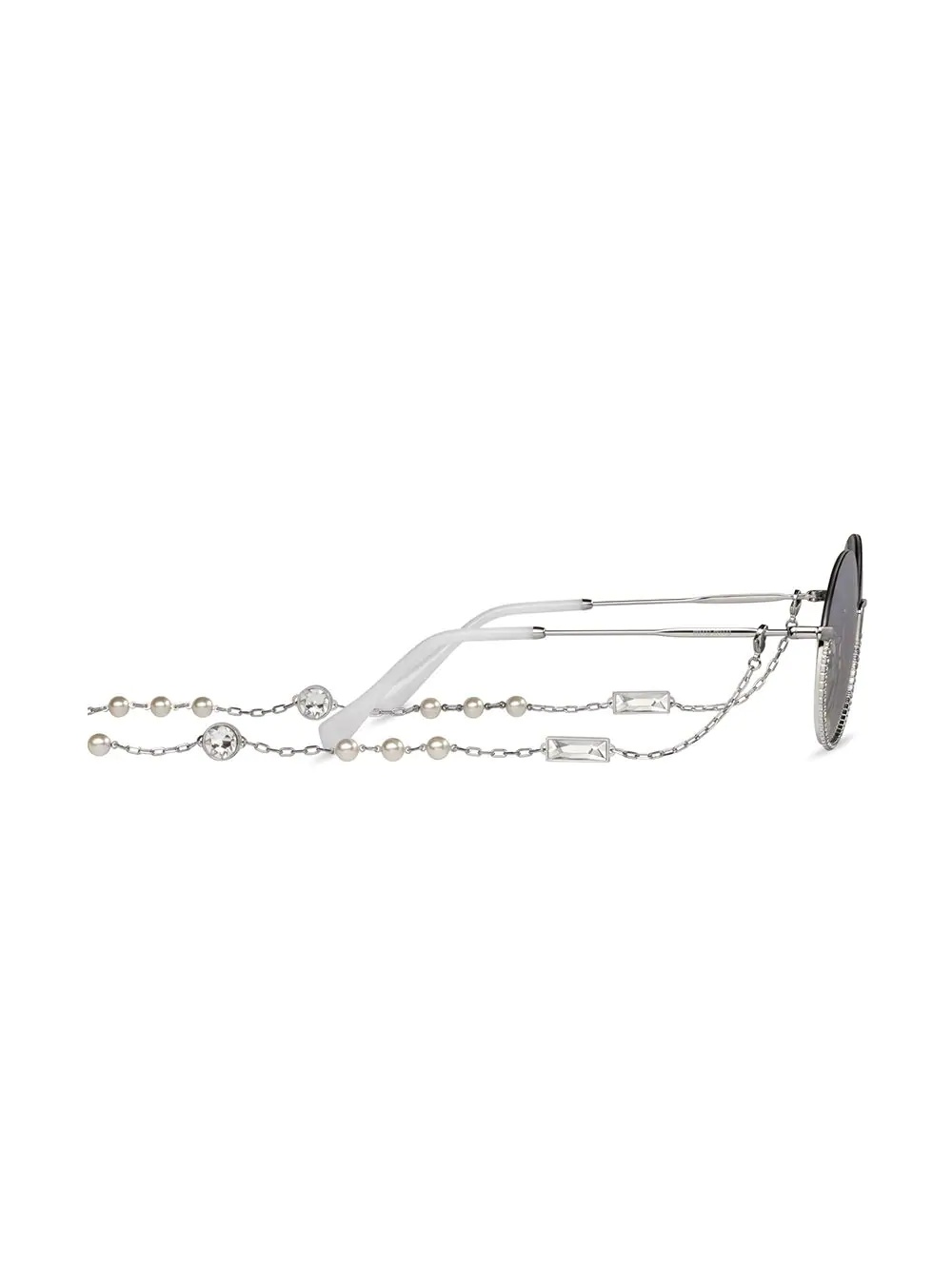 crystal-embellished glasses chain - 3