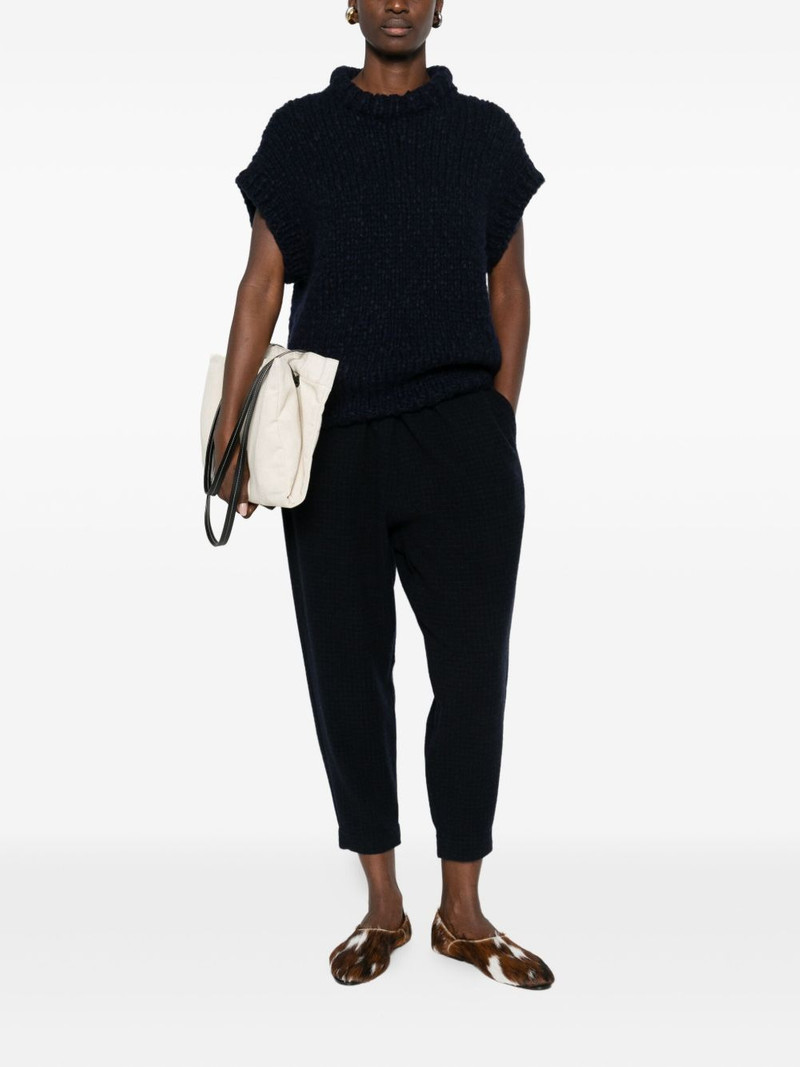 CASEY/CASEY short-sleeve knitted top outlook