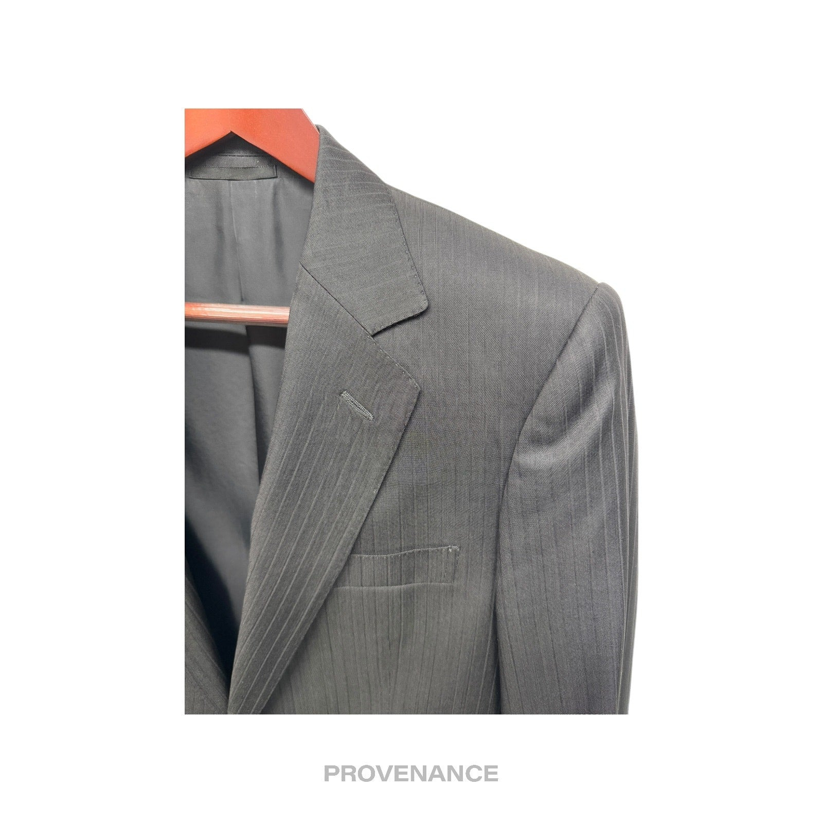 Gucci Jacket Coat Blazer - Shadow Stripe Peak 50R 40R - 3