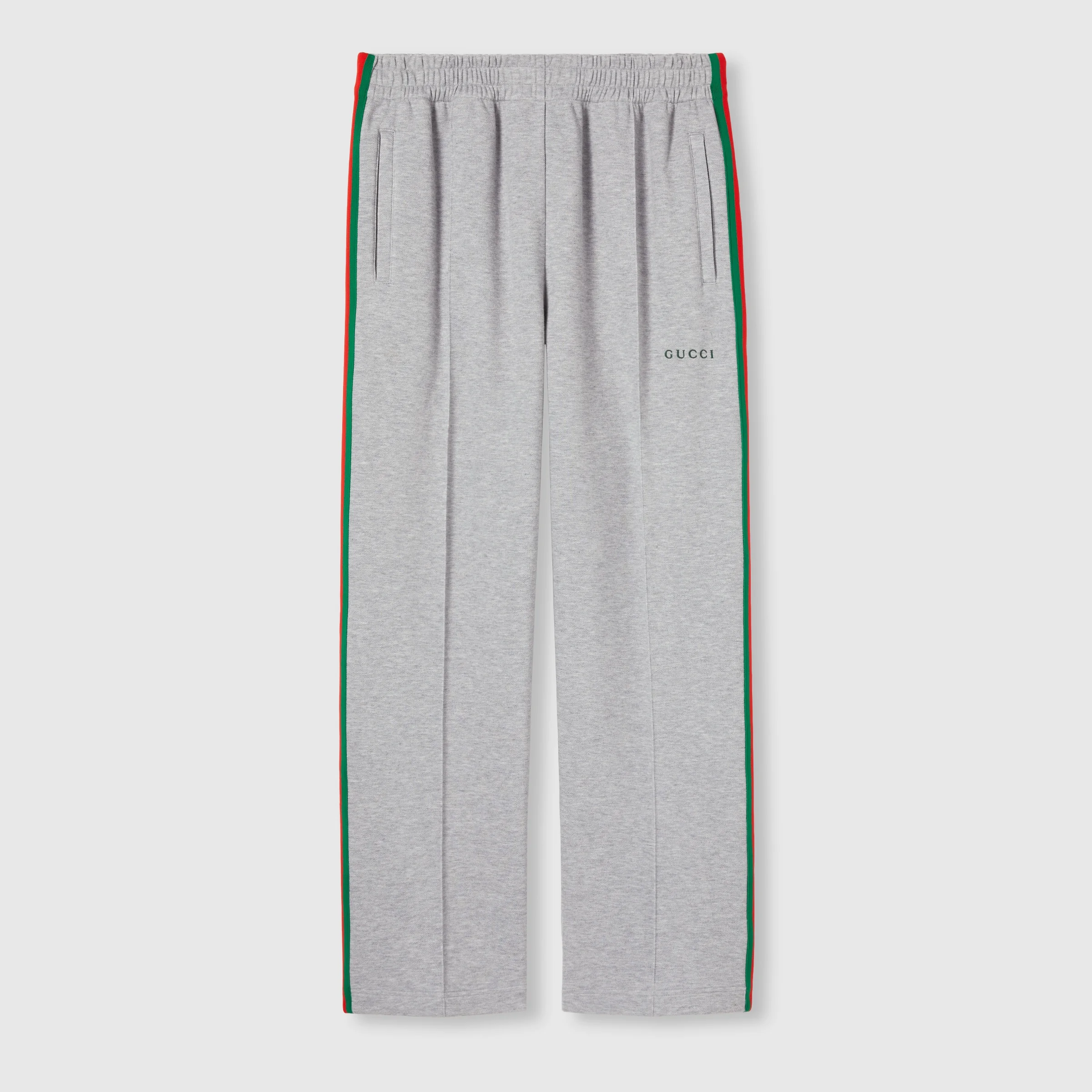 Cotton piquet double sportswear pant - 1