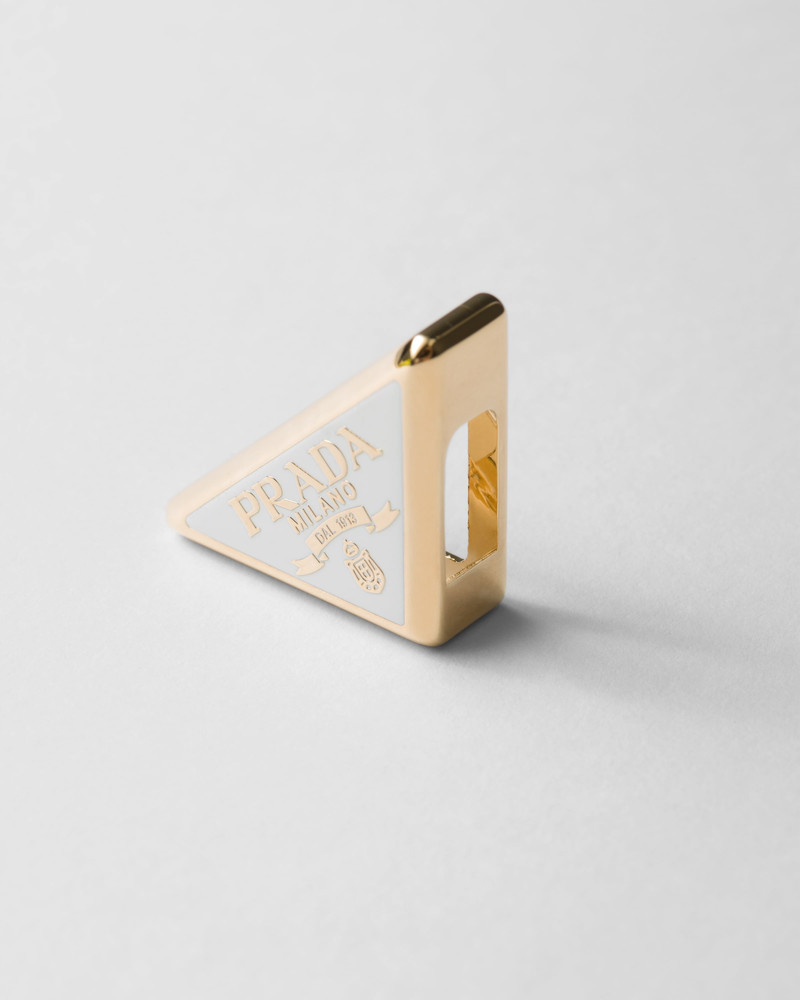 Prada Metal scarf clip outlook