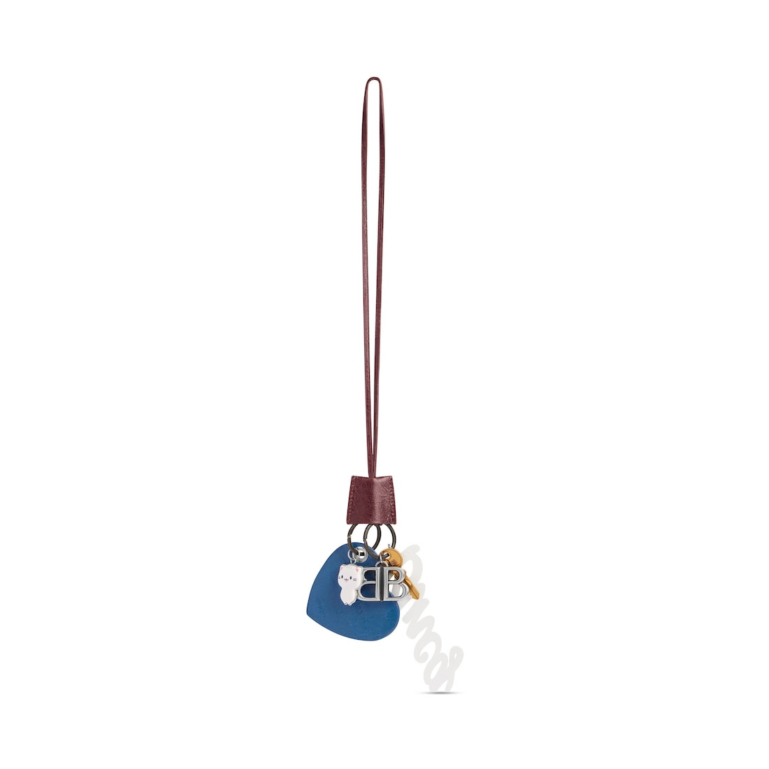 Women's Le City Charm Heart  in New Brown/denim Blue - 2