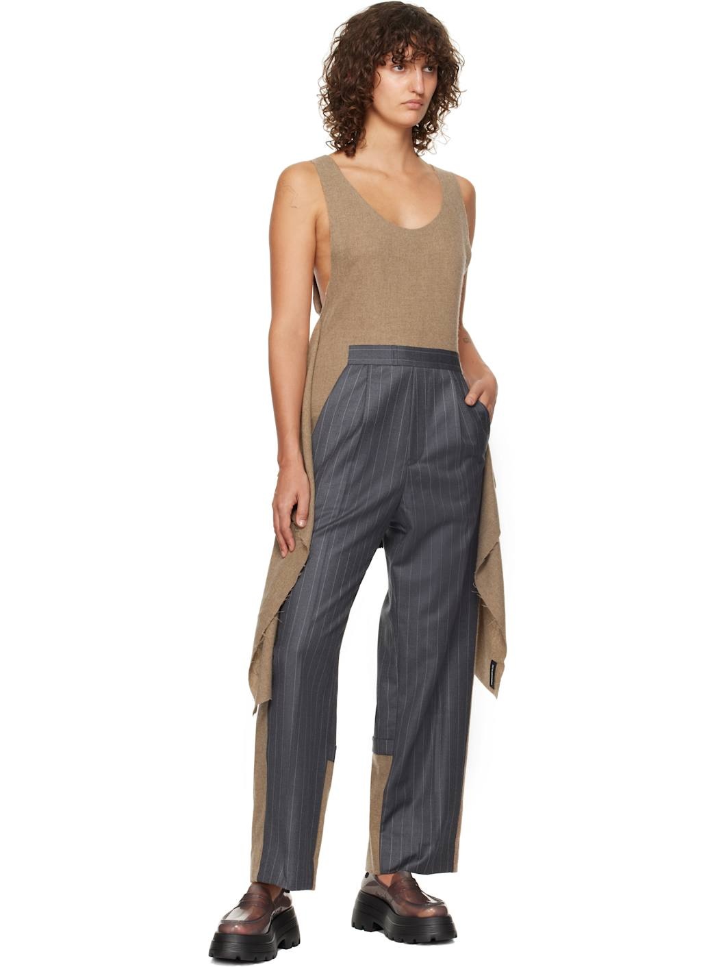 Brown & Gray UC2D1702 Jumpsuit - 4