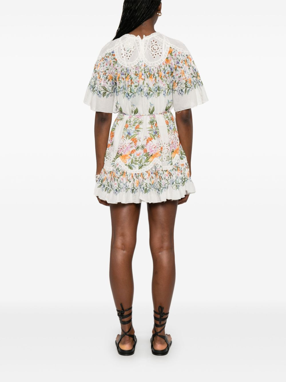 Sweet Bloom Bouquet mini dress - 4