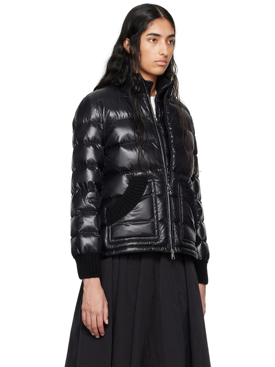 Black Arcelot Short Down Jacket - 2