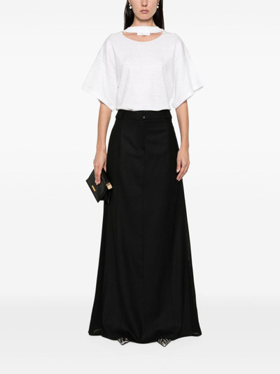 Victoria Beckham tailored maxi skirt outlook