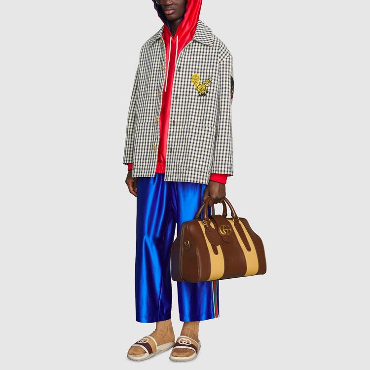 Gucci SS21 Taped Hooded Track Jacket 'Red' 653373-XJDI9-6429 - 5