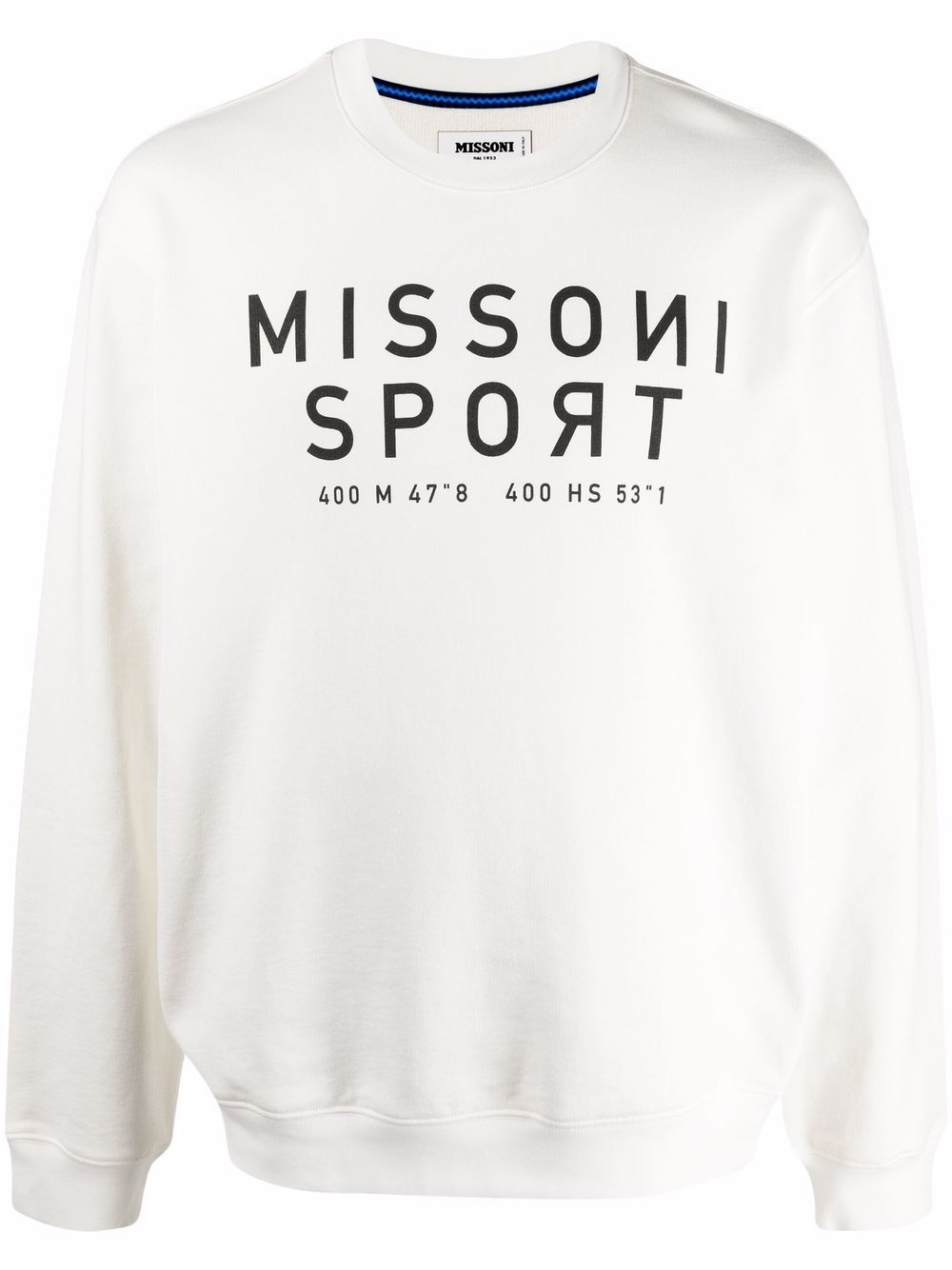 logo-print sweatshirt - 1