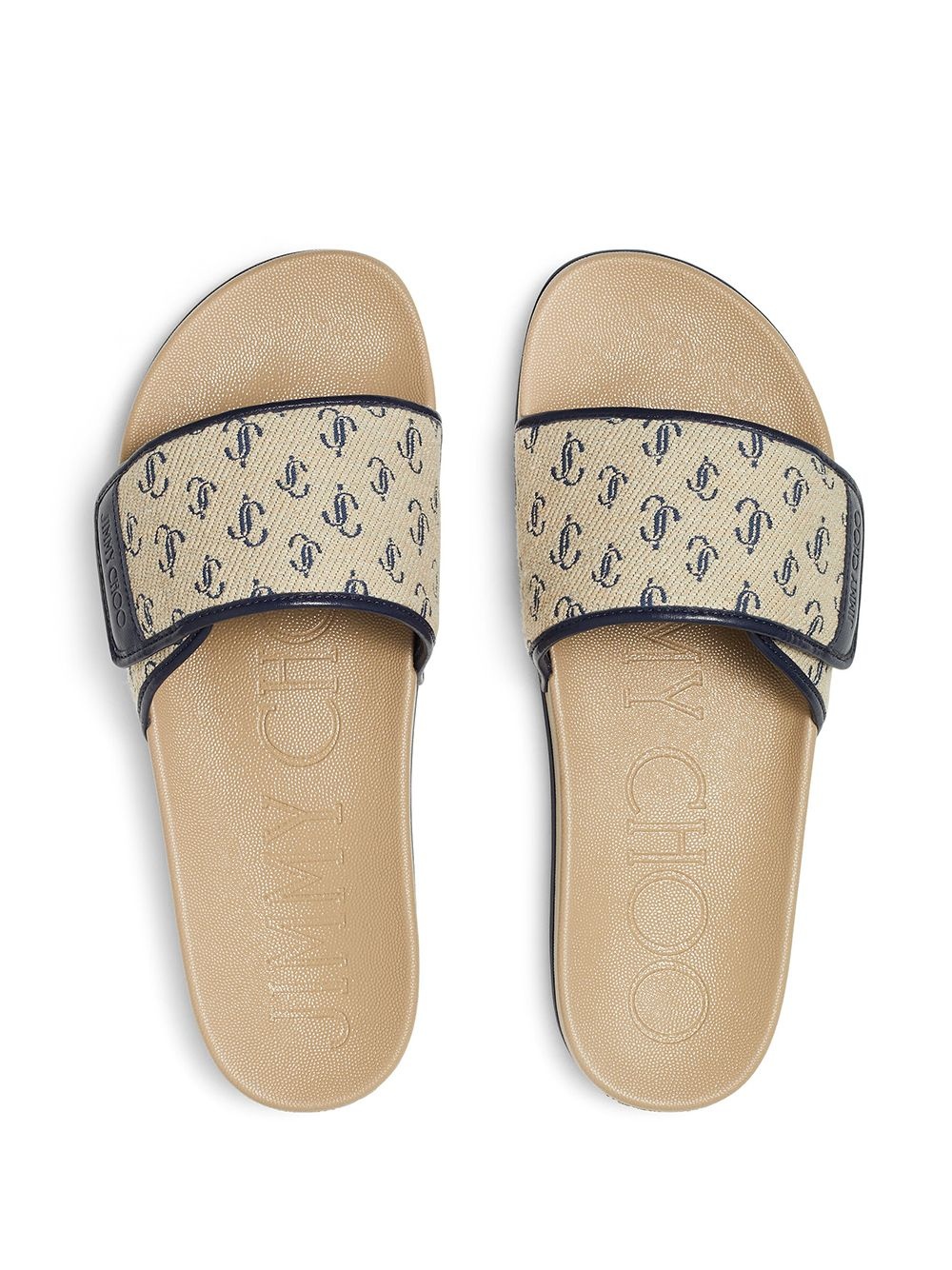 Fitz JC monogram slides - 3