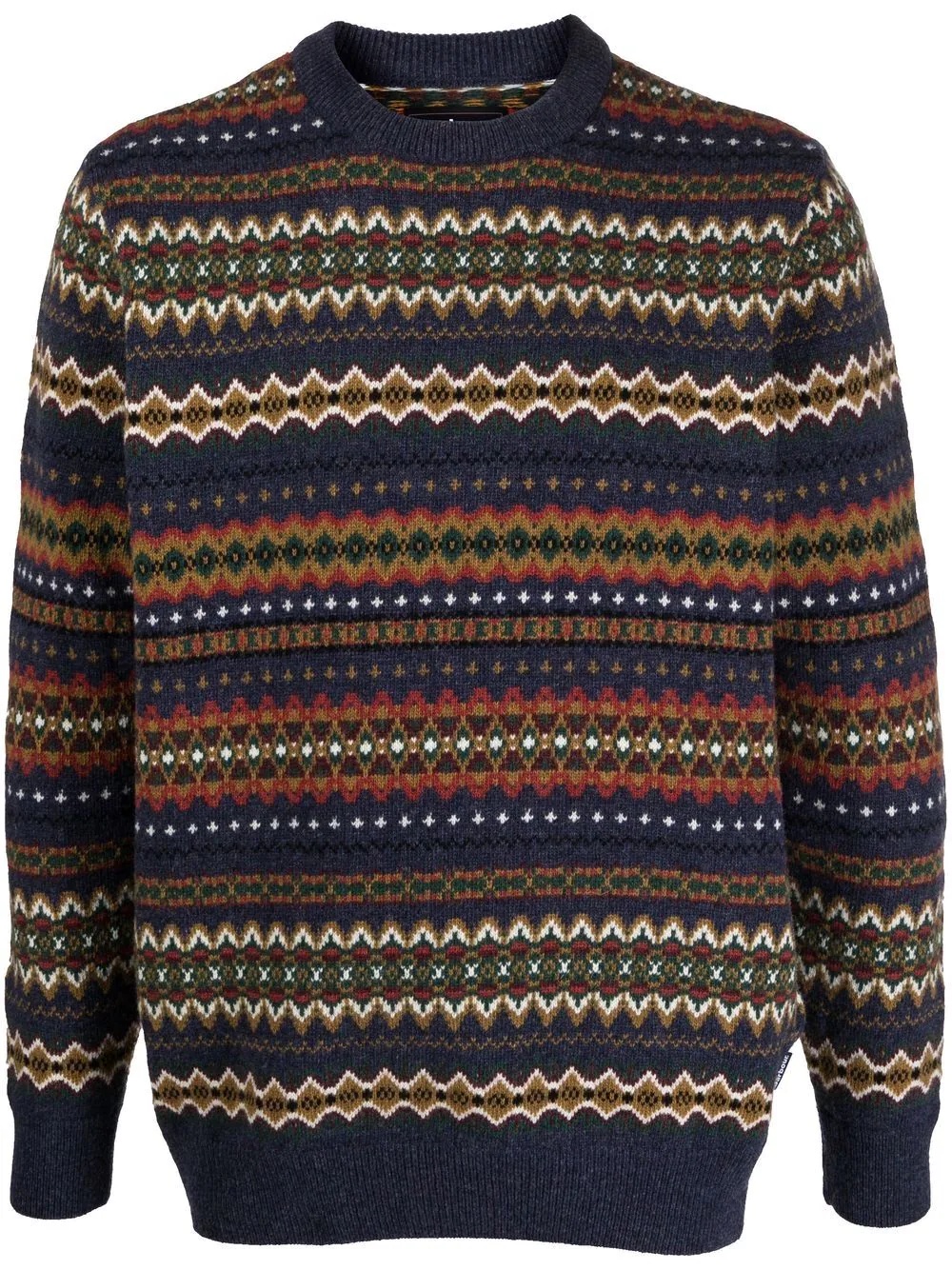 Fairisle intarsia-knit jumper - 1