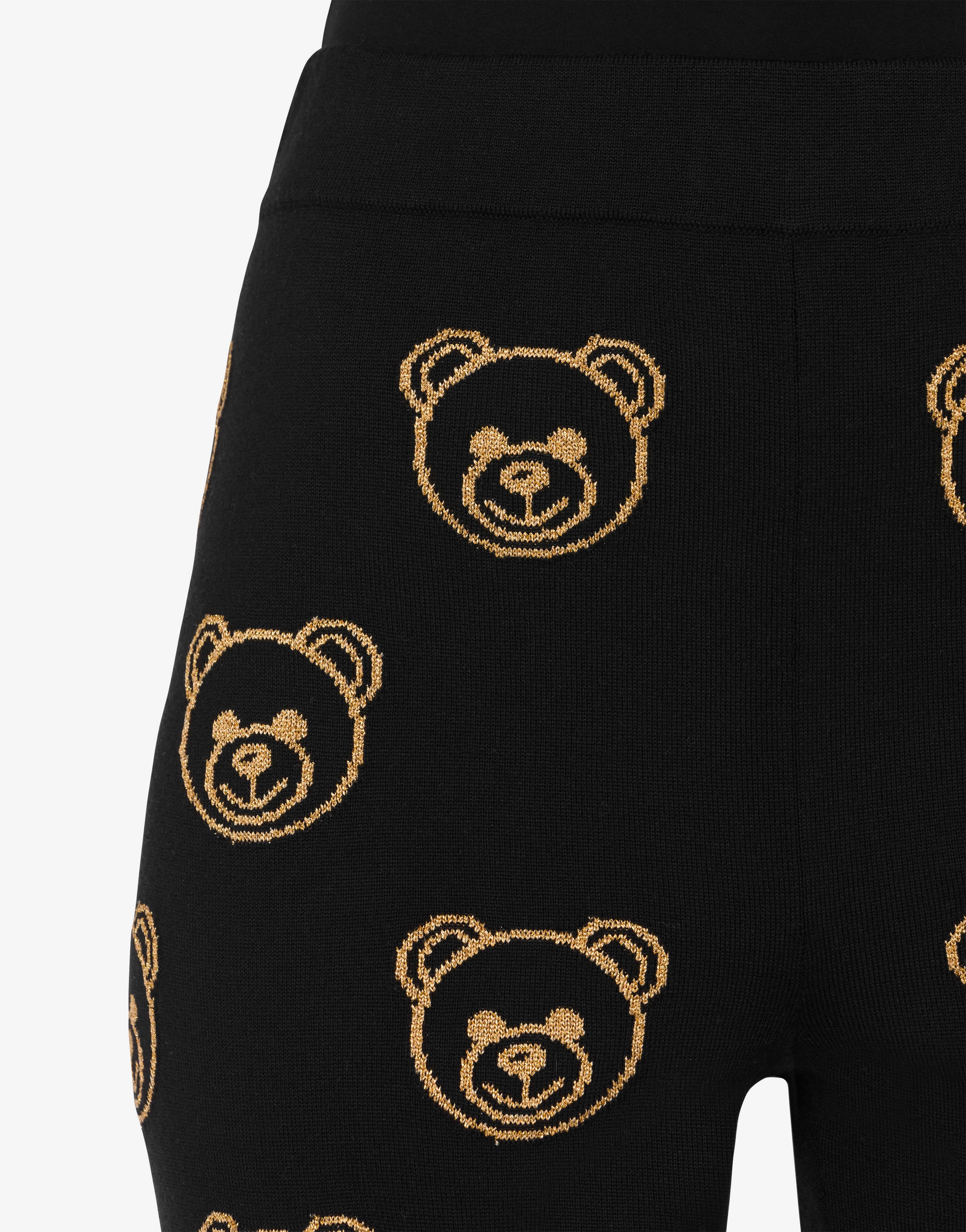 TEDDY BEAR INTARSIA KNIT JOGGERS - 4