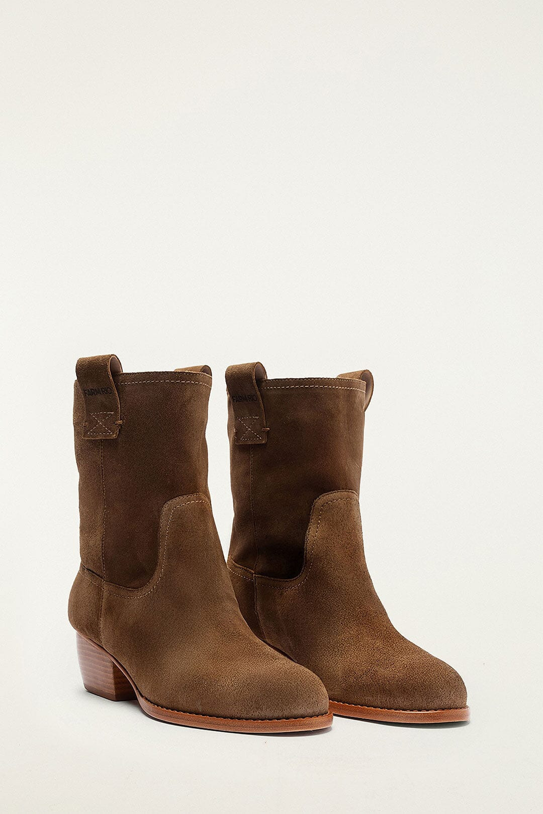 Brown Soft Suede Boot - 2