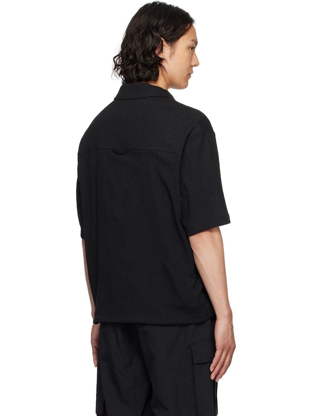 Black Gauze Shirt - 3