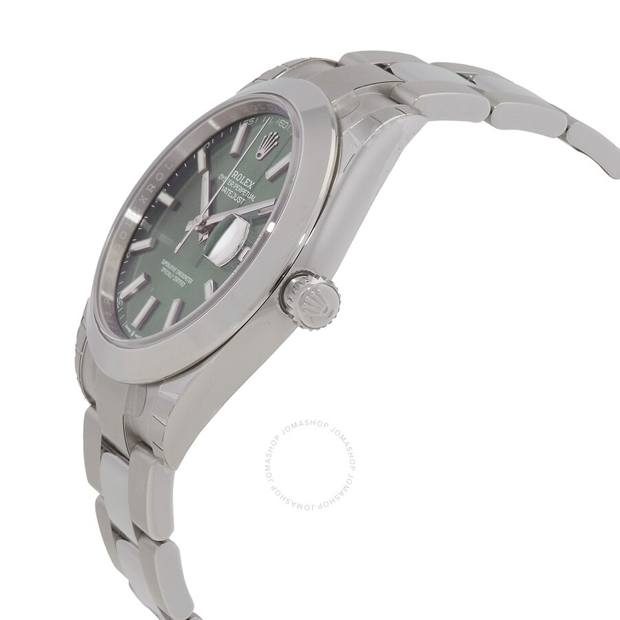 Rolex Datejust 41 Mint Green Dial Automatic Men's Oyster Watch M126300-0019 - 2