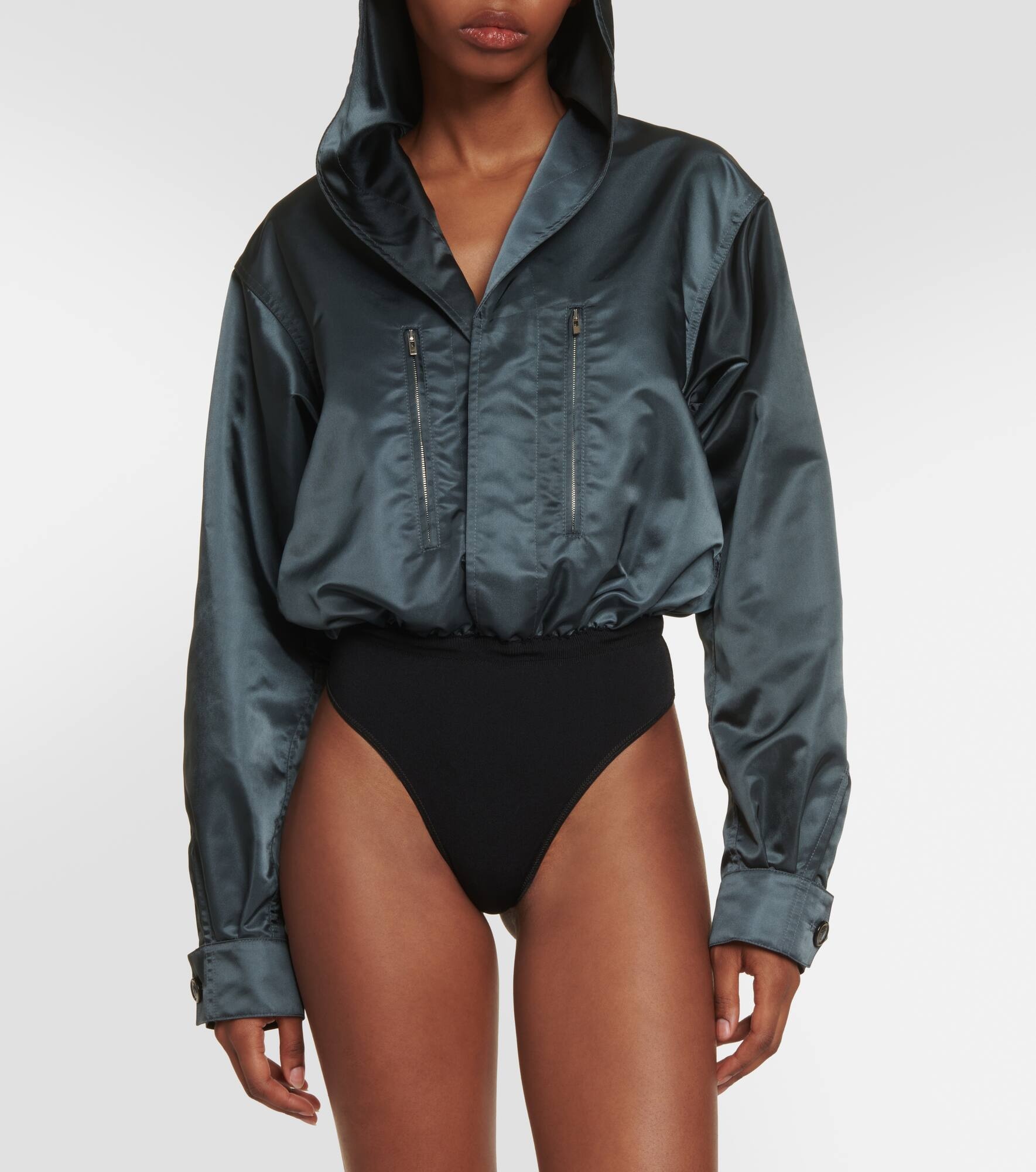 Hooded bodysuit - 3