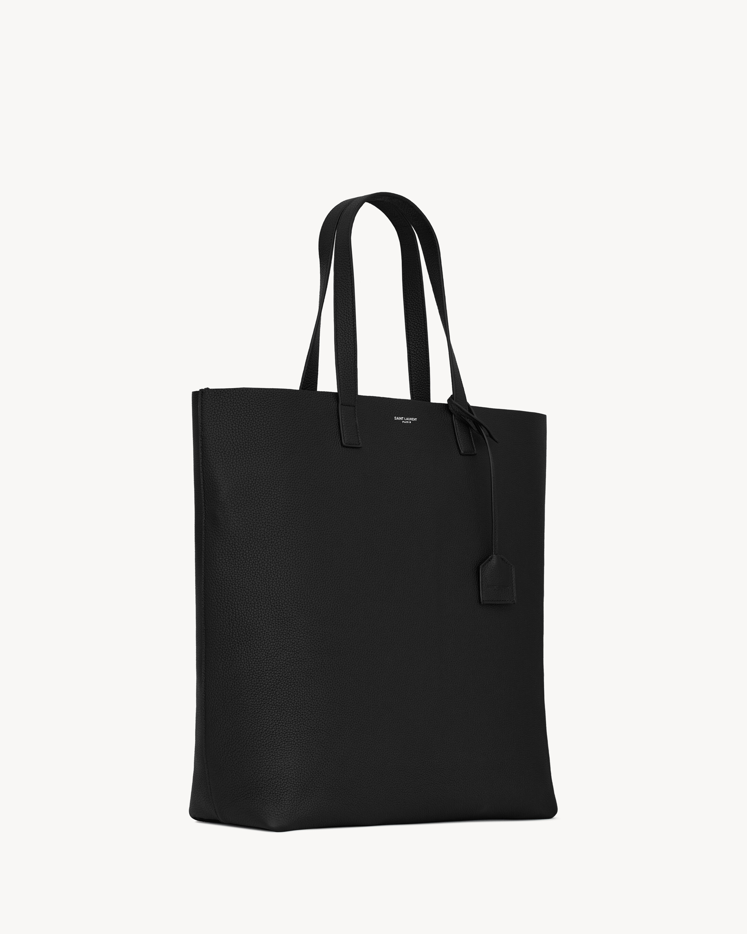 BOLD SHOPPING BAG IN GRAINED LEATHER - 5
