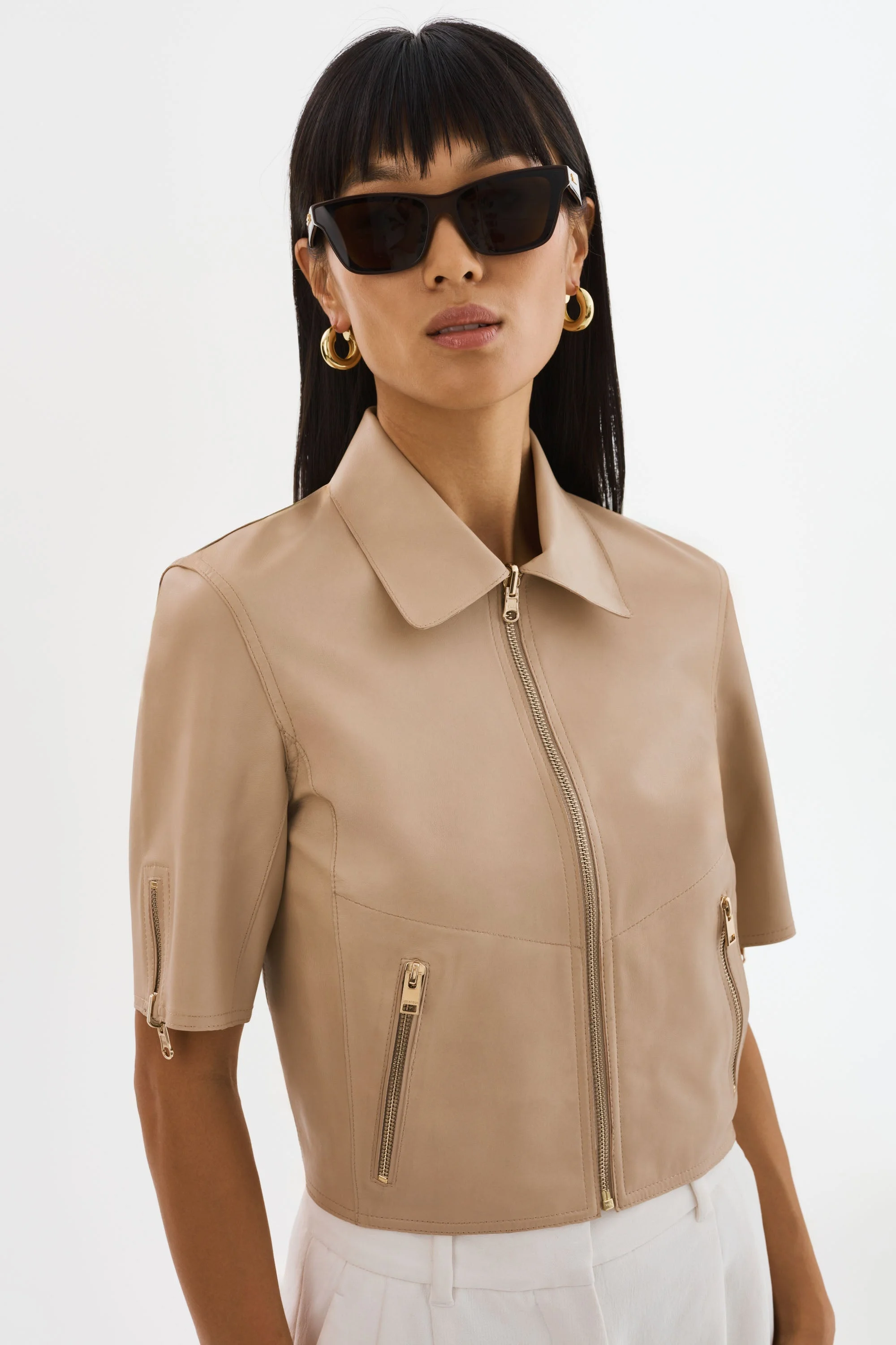 SEVANA | Reversible Leather Jacket - 1