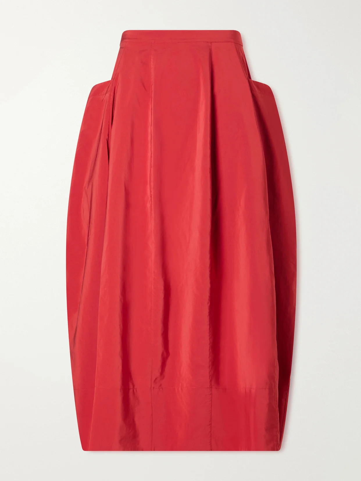 Lantern Paneled Shell Skirt - 1