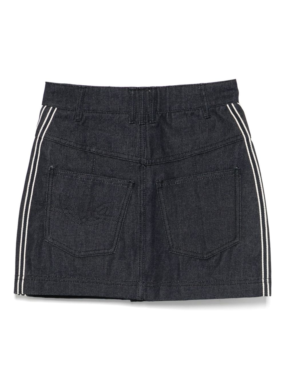 denim mini skirt - 2