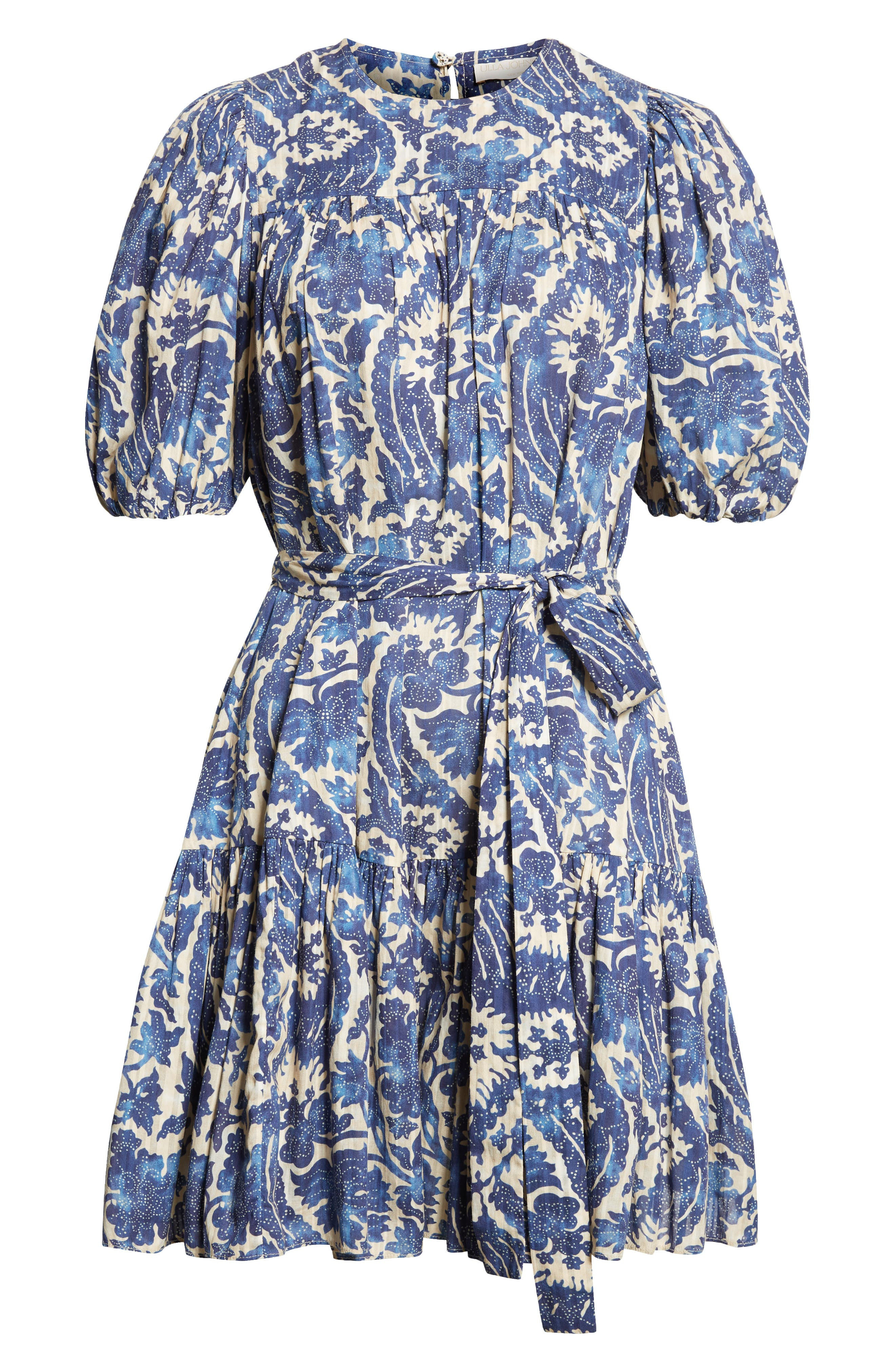 Ulla Johnson Rosalie Puff Sleeve Minidress in Ocean at Nordstrom - 5