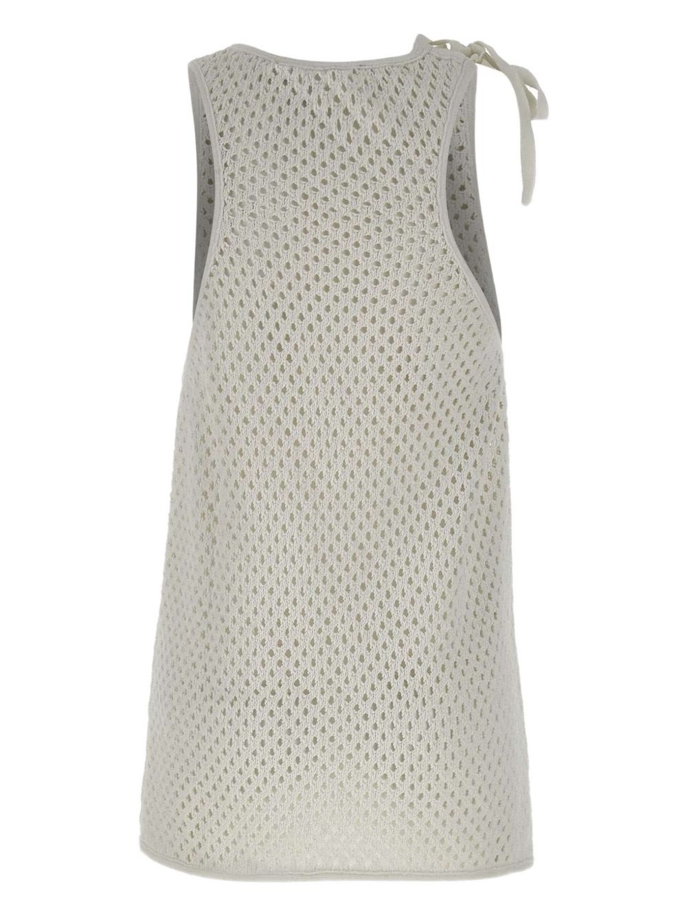 Fishnet tank top - 2