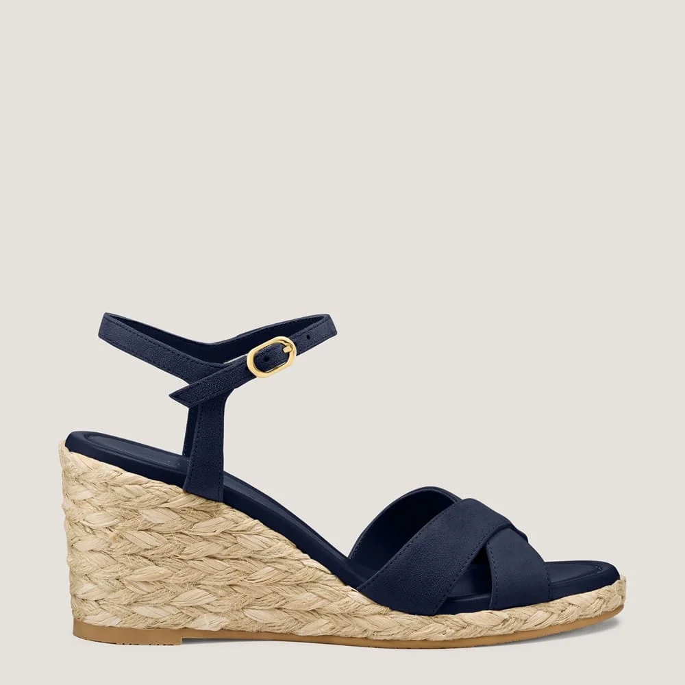 DAYNA ESPADRILLE WEDGE SANDAL - 1