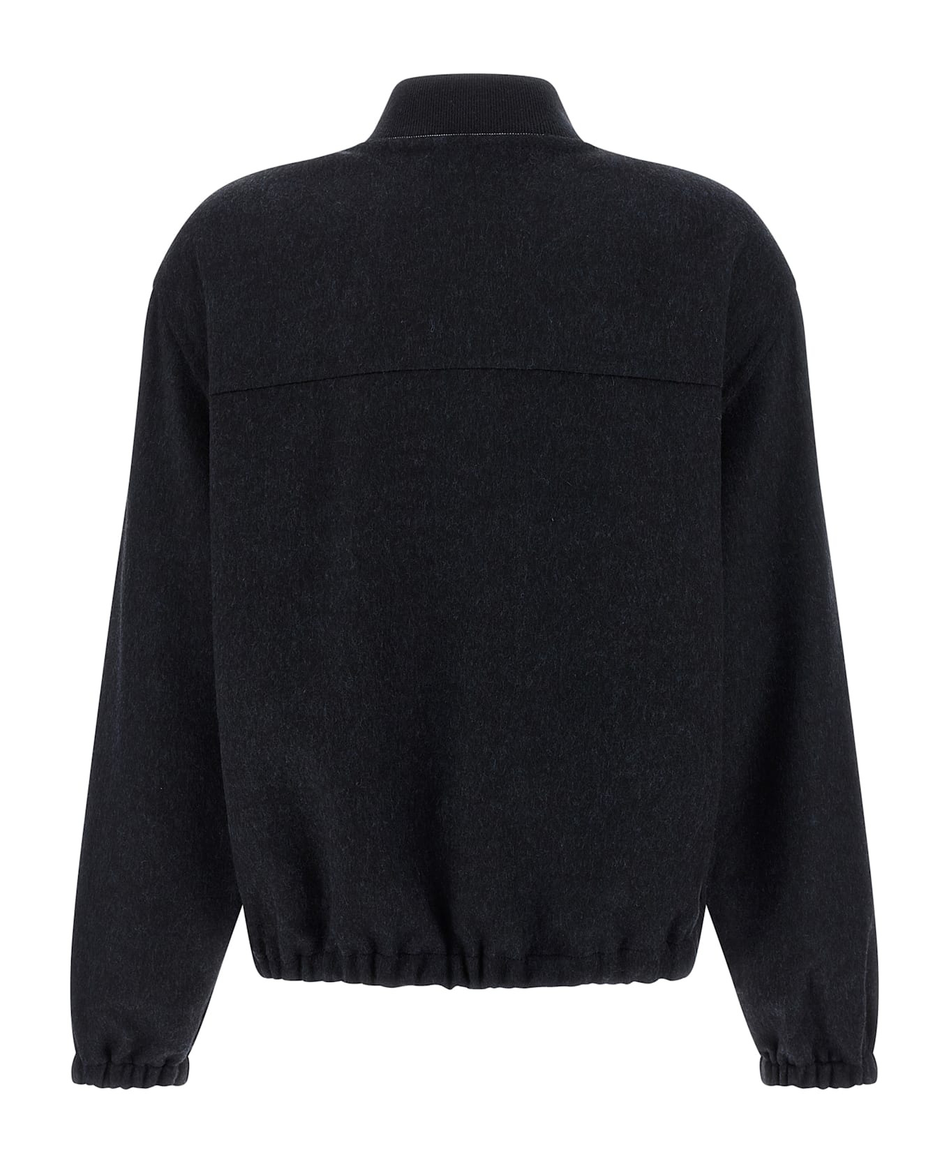 'shiny Zipper Pull' Bomber Jacket - 2