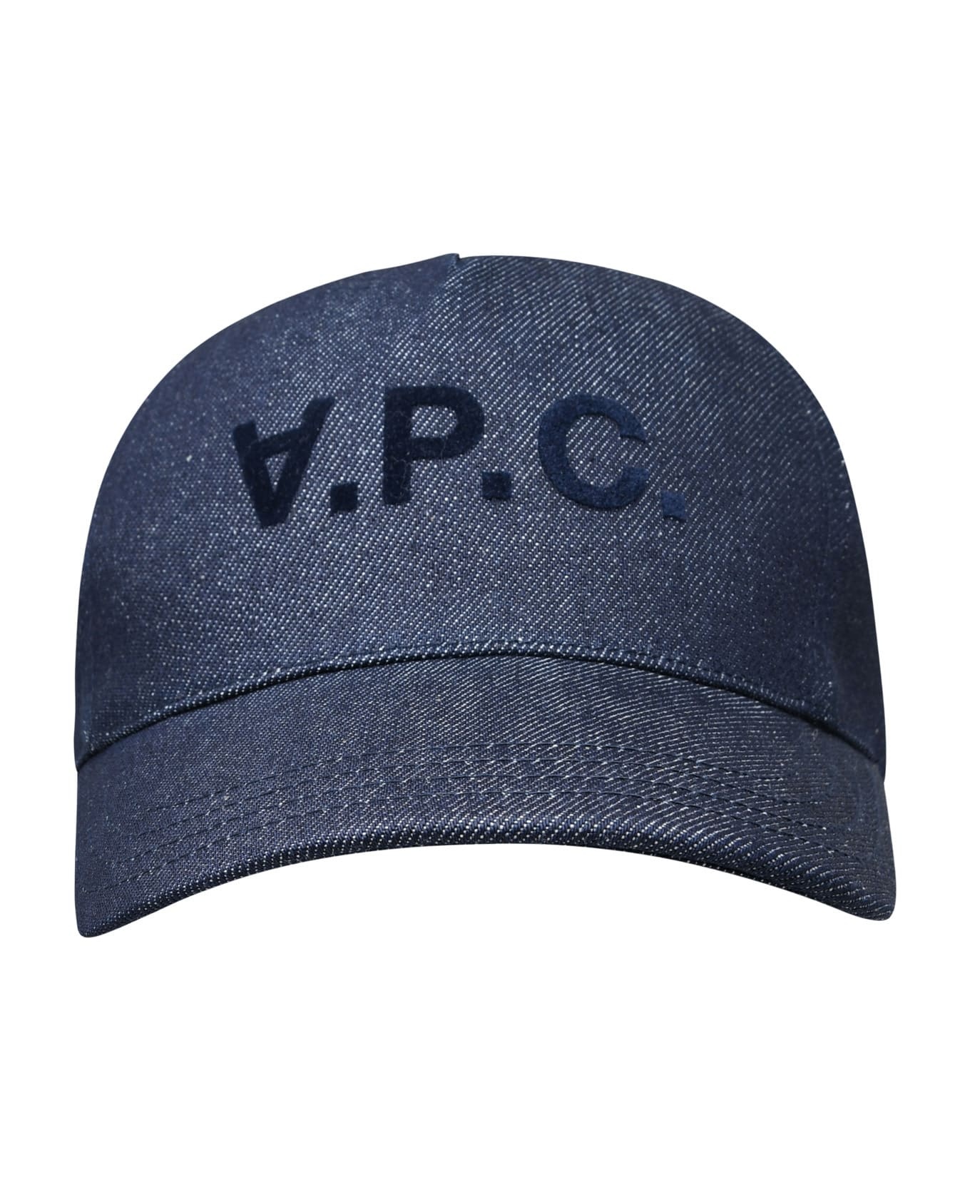 Blue Cotton Eden Hat - 1