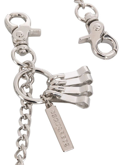 DSQUARED2 logo charm chain outlook