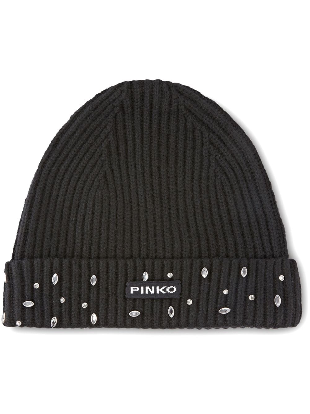 logo-patch beanie - 1