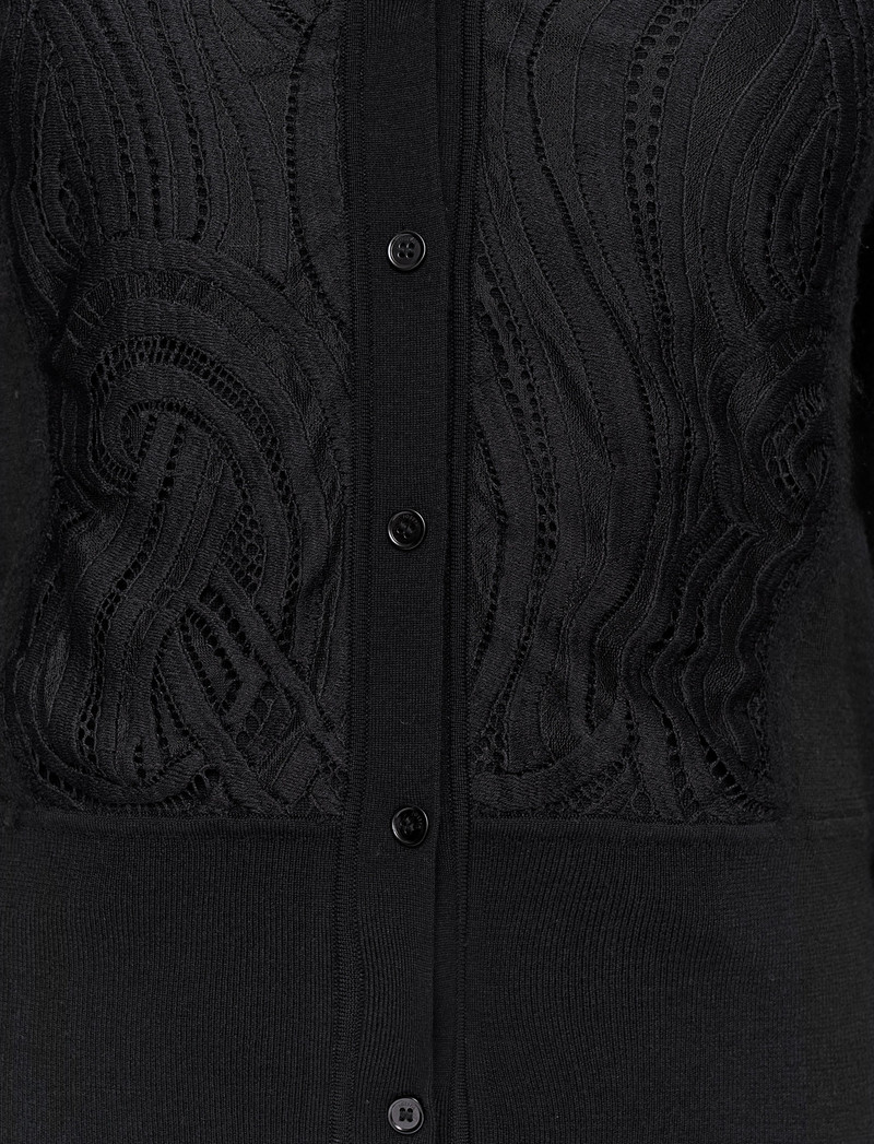 Lace & Knit Cardigan 7