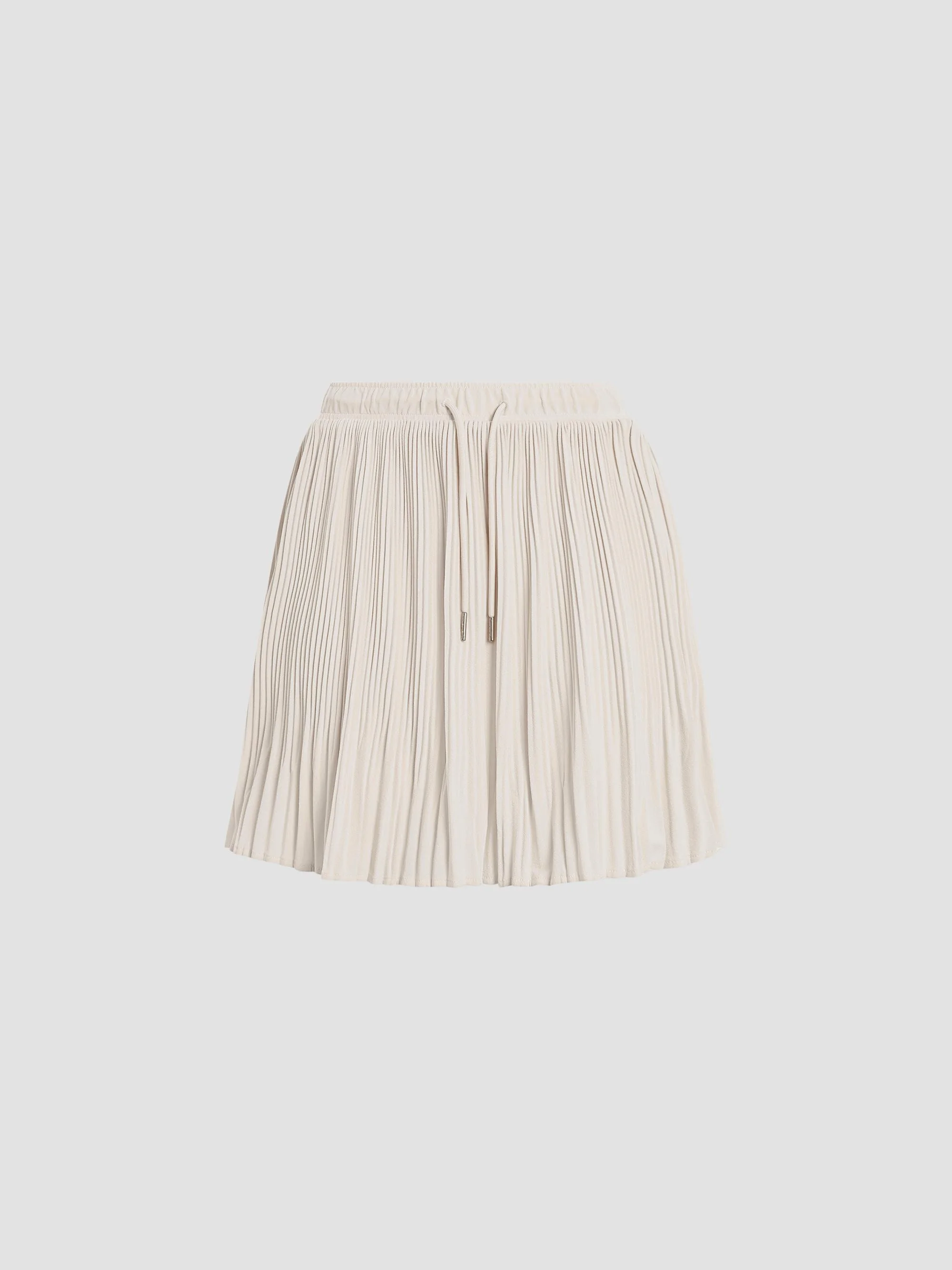 Women's Davina Accordion-Pleated Skort - White - 1